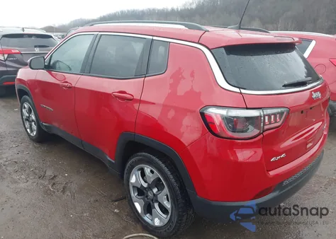 2021 Jeep Compass Limited 4X4 из США, поврежденный, VIN 3C4NJDCB6MT523913